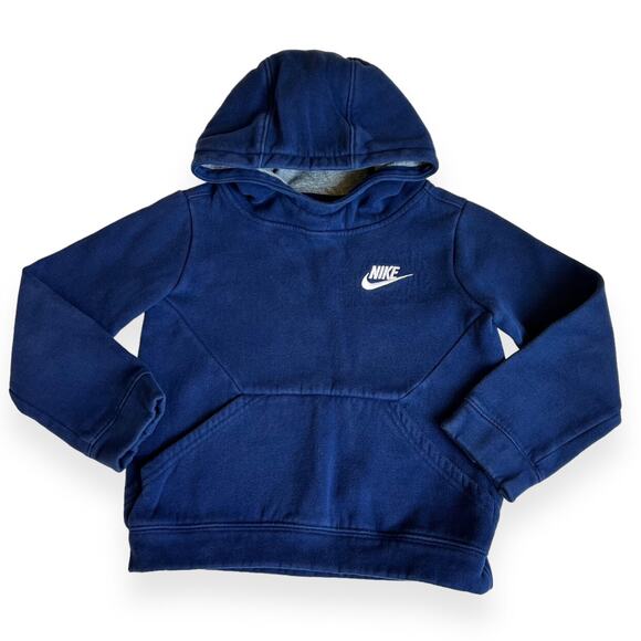 Nike Navy Blue Hoodie - Picture 1 of 7